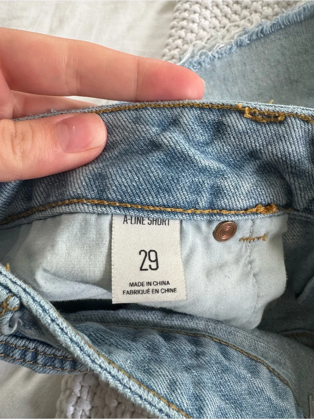 BDG A-Line Denim shorts